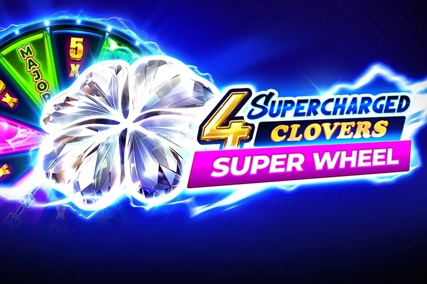 4 Supercharged Clovers: Super Wheel by Playson